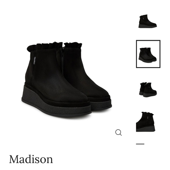 Marco Moreo Madison Boots, Black Suede NEW - Picture 2 of 10